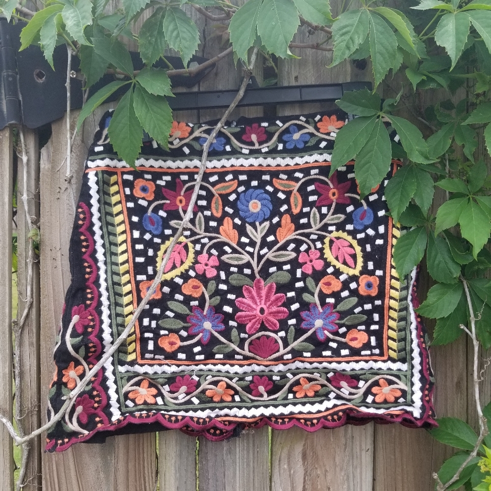 Embroidered Skirt